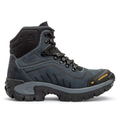 Bota Caterpillar Conquest Azul Nobuck