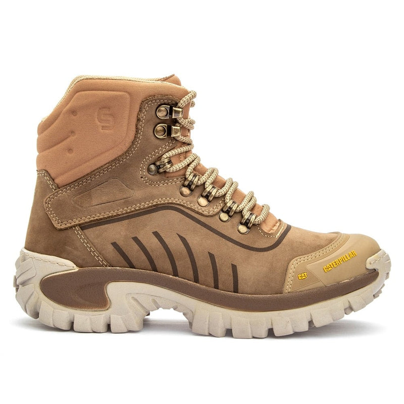 Bota Caterpillar Conquest Creme Nobuck