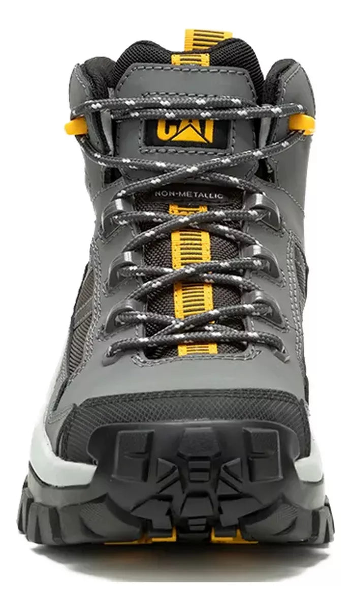 Bota Caterpillar Original Invader Mid Vent + Kit 3 Pares de Meias CAT