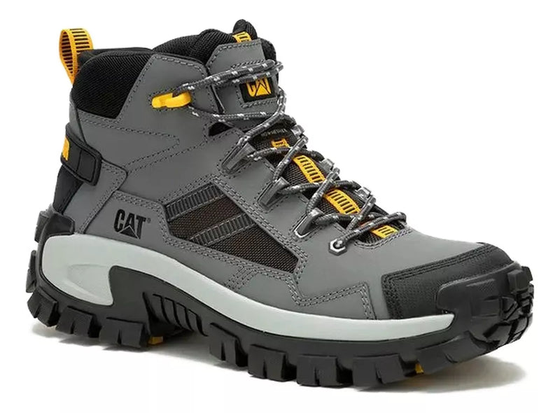 Bota Caterpillar Original Invader Mid Vent + Kit 3 Pares de Meias CAT