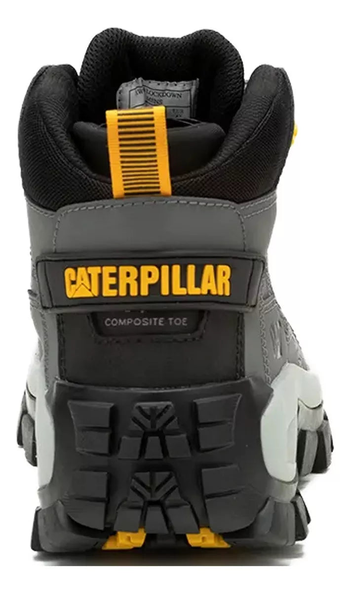 Bota Caterpillar Original Invader Mid Vent + Kit 3 Pares de Meias CAT